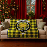 MacLeod of Lewis Modern Tartan Crest Quilt